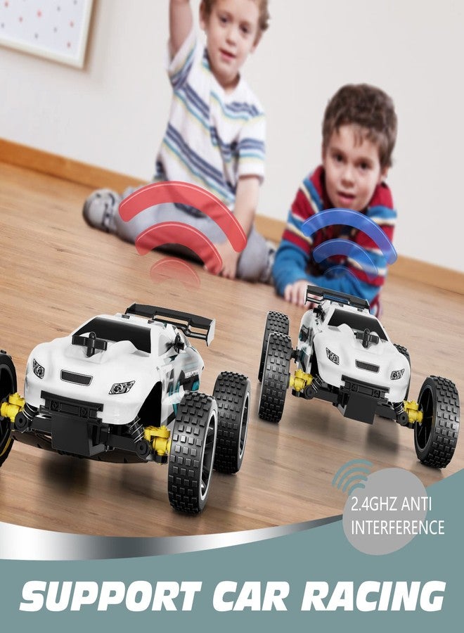 Tecnock RC Cars Remote Control Car for Kids, 1:18 Scale 20 KM/H 2WD Offroad Buggy, 2.4GHz RC Racing Car with USB-C Easy Charging & 50 Mins Playtime, Toys Gifts for Boys & Girls - Image 4